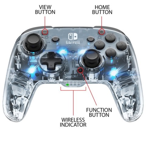 PDP Controller Afterglow Deluxe Wireless Switch