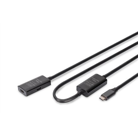 Digitus Aktywny przedłużacz USB 3.2 Gen1 5G, USB-C - USB-C, 10 m