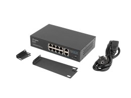 Lanberg Switch PoE+ Rack 10