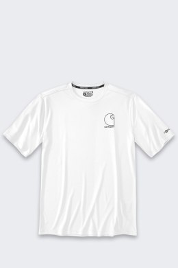 Koszulka Sun Defender Lightweight Logo SS White