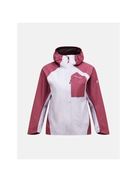 Kurtka damska PEAK PERFORMANCE W Trail Hipe 3L Shell Jacket kolor szary - L