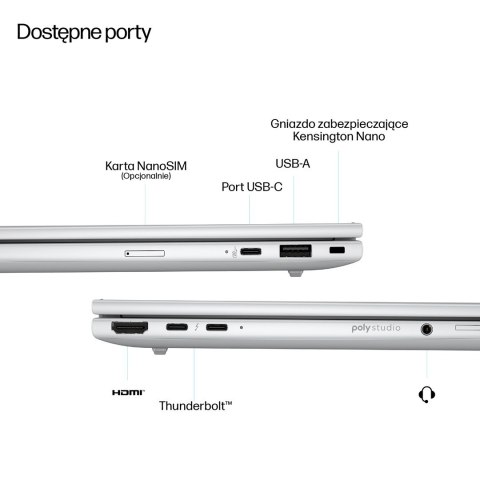 HP EliteBook 8 G1i Next Gen AI PC Copilot+ PC Intel Core Ultra 5 228V Laptop 35,6 cm (14") WUXGA 32 GB LPDDR5x-SDRAM 512 GB SSD 