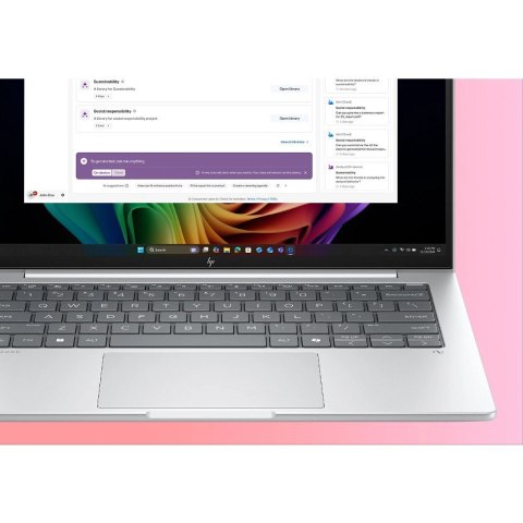 HP EliteBook 8 G1i Next Gen AI PC Copilot+ PC Intel Core Ultra 5 228V Laptop 35,6 cm (14") WUXGA 32 GB LPDDR5x-SDRAM 512 GB SSD 