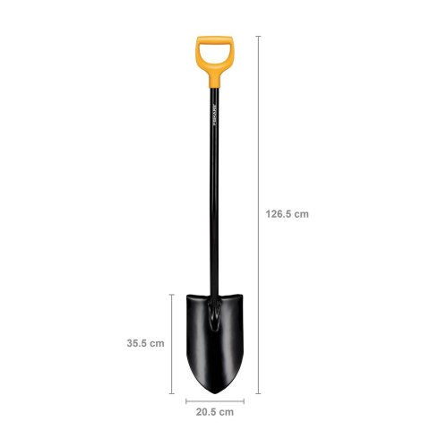 FISKARS SZPADEL OSTRY SOLID+ XL DŁUGI TRZONEK