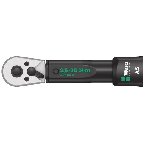 Klucz dynamometryczny Click-Torque A5 1/4'' 2.5-25 Nm