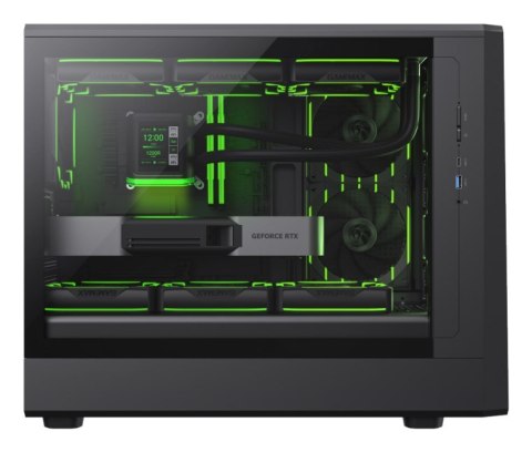 GameMax CLAW 360 BK Micro Tower Czarny