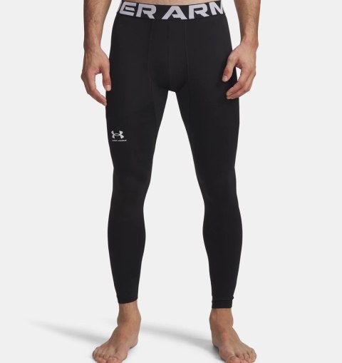 Under Armour ColdGear Compression Męski Czarny Elastan, Poliester