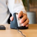 R Go Tools R-Go Pele HE ergonomisch links USB mittel juodas/silb retail