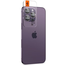 Spigen Optik.Tr Camera iPhone 14 Pro/ 14 Pro Max EZ FIT Lens 2szt./2pcs fioletowy/deep purple AGL05597