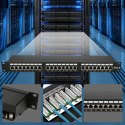Patch panel Extralink EX.9830 (1U; kat. 5e; 24xRJ-45)