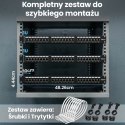 Patch panel Extralink EX.9830 (1U; kat. 5e; 24xRJ-45)