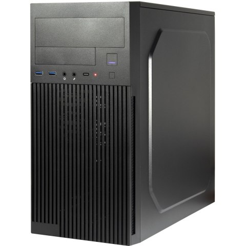 Inter-Tech IT-6521 Straight Micro Tower Czarny