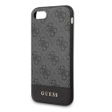 Guess GUHCI8G4GLGR iPhone 7/8/SE 2020 /SE 2022 szary/grey hardcase 4G Stripe Collection