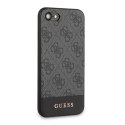 Guess GUHCI8G4GLGR iPhone 7/8/SE 2020 /SE 2022 szary/grey hardcase 4G Stripe Collection