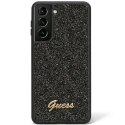 Guess GUHCS23LHGGSHK S23 Ultra S918 czarny/black hard case Glitter Script
