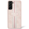 Guess GUHCS23LP4RPSP S23 Ultra S918 różowy/pink hardcase 4G Printed Stripe