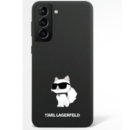 Karl Lagerfeld KLHCS23MSNCHBCK S23+ S916 hardcase czarny/black Silicone Choupette