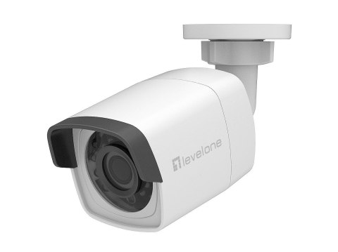 Kamera LevelOne IPCam Bullet Fix Out 4MP / H.265 / IR / 7W / PoE / IP67