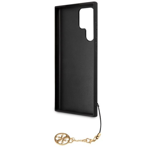 Guess GUHCS23LGF4GGR S23 Ultra S918 szary/grey hardcase 4G Charms Collection