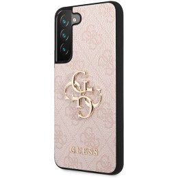 Guess GUHCS23S4GMGPI S23 S911 różowy/pink hardcase 4G Big Metal Logo