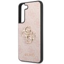 Guess GUHCS23S4GMGPI S23 S911 różowy/pink hardcase 4G Big Metal Logo