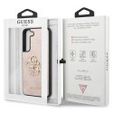 Guess GUHCS23S4GMGPI S23 S911 różowy/pink hardcase 4G Big Metal Logo