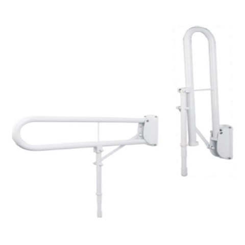 Uchwyt łazienkowy HD-05, składany, 76cm, biały