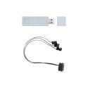 Kontroler Lian Li UNI FAN Wireless Controller V2.1 (RGB/LCD i wentylatorów) - biały
