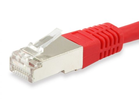 Equip 605626 kabel sieciowy Czerwony 10 m Cat6a S/FTP (S-STP) Okrągły