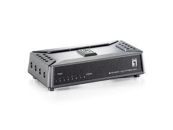 LevelOne FSW-0808TX przełącznik sieciowy Nie zarządzany Fast Ethernet (10/100) Szary