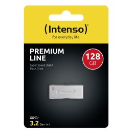 Intenso Premium Line pamięć USB 128 GB USB Typu-A 3.2 Gen 1 (3.1 Gen 1) Stal nierdzewna
