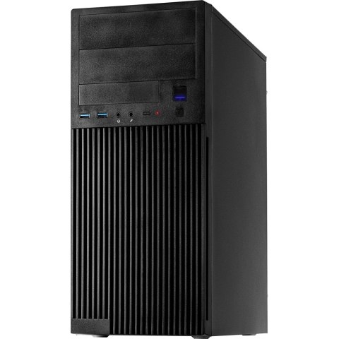 Inter-Tech IT-2815 Linear Midi Tower Czarny
