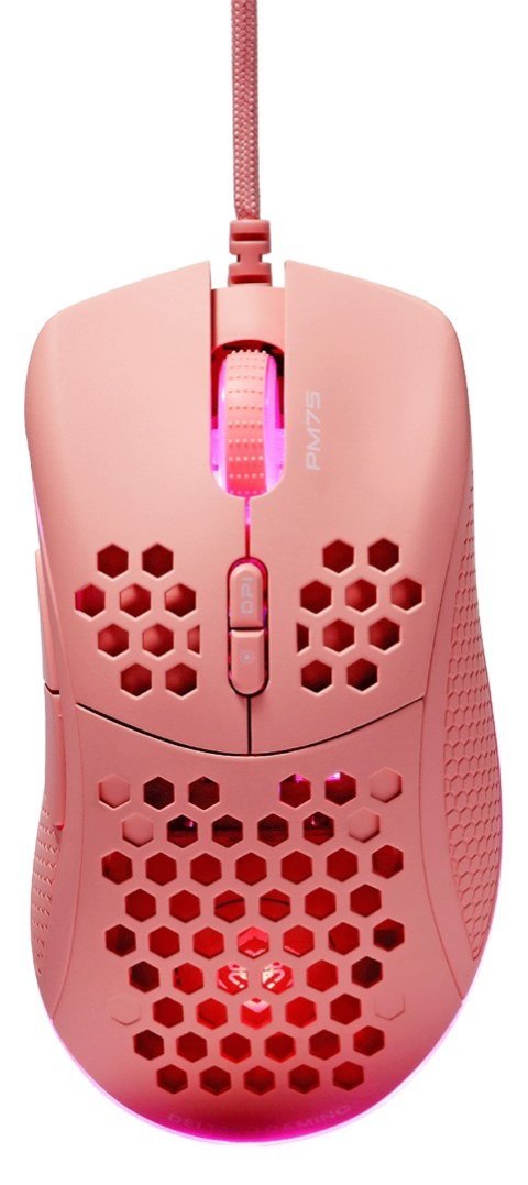 Deltaco Gaming GAM-108-P klawiatura USB Różowy