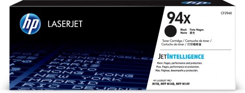 HP 94X High Yield Black Original LaserJet Toner Cartridge