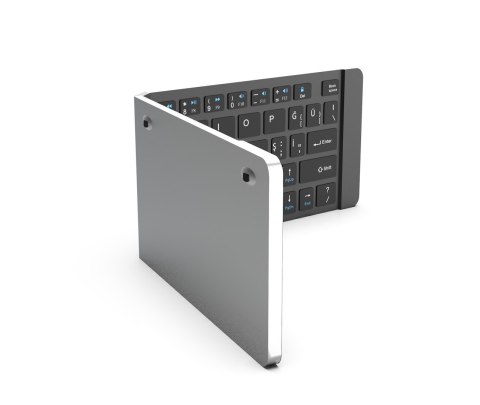 Inca IBK-579BT klawiatura Dom Bluetooth Metaliczny, Srebrny