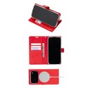 Etui Mercury BlueMoon Diary MagSafe do iPhone 17 Pro / 18 Pro czerwony