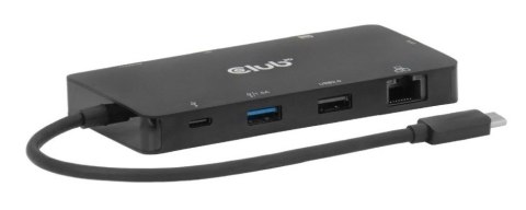 CLUB3D CSV-2552 huby i koncentratory USB Type-C 5000 Mbit/s Czarny