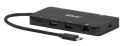 CLUB3D CSV-2552 huby i koncentratory USB Type-C 5000 Mbit/s Czarny