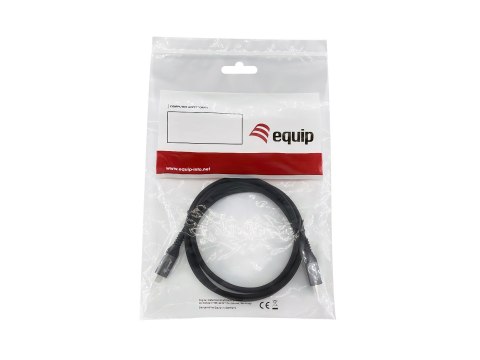 Equip 128383 kabel USB USB4 Gen 3x2 2 m USB C 40 Gbit/s 240 W Czarny