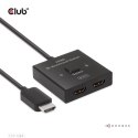 CLUB3D CSV-1384 przełącznik KVM Czarny