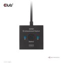 CLUB3D CSV-1384 przełącznik KVM Czarny