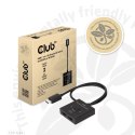 CLUB3D CSV-1384 przełącznik KVM Czarny