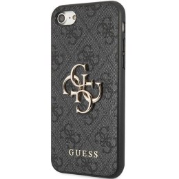 Guess GUHCI84GMGGR iPhone 7/8/SE 2020/ 2022 szary/grey hardcase 4G Big Metal Logo