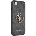 Guess GUHCI84GMGGR iPhone 7/8/SE 2020/ 2022 szary/grey hardcase 4G Big Metal Logo