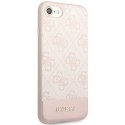 Guess GUHCI8G4GLPI iPhone 7/8/SE 2020/ 2022 różowy/pink hard case 4G Stripe Collection