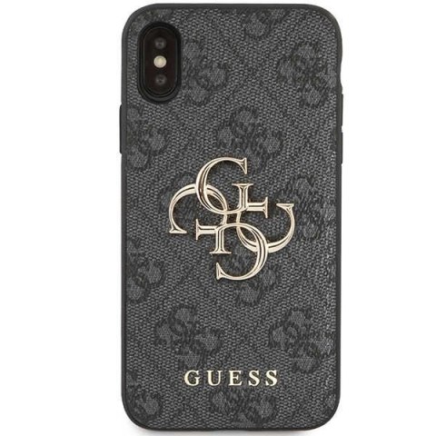 Guess GUHCPX4GMGGR iPhone X/XS szary/grey hardcase 4G Big Metal Logo