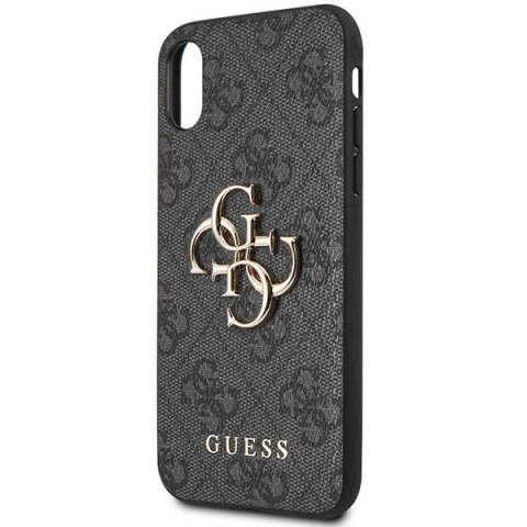 Guess GUHCPX4GMGGR iPhone X/XS szary/grey hardcase 4G Big Metal Logo