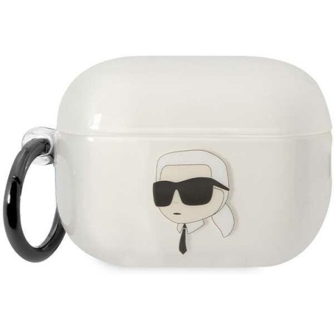 Karl Lagerfeld KLAP2HNIKTCT Airpods Pro 2 cover transparent Ikonik Karl Lagerfeld