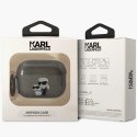 Karl Lagerfeld KLAP2HNKCTGK Airpods Pro 2 cover czarny/black Gliter Karl&Choupette