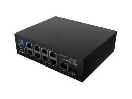 LANBERG SWITCH LIGHT INDUSTRIAL POE 4XBT 4XAT SFP+ETH DIN NIEZARZĄDZALNY FAST ETHERNET